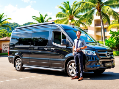 Private airport transfer from Liberia Airport (LIR) to The Westin Reserva Conchal, featuring a comfortable, air-conditioned vehicle for a smooth and stress-free ride."