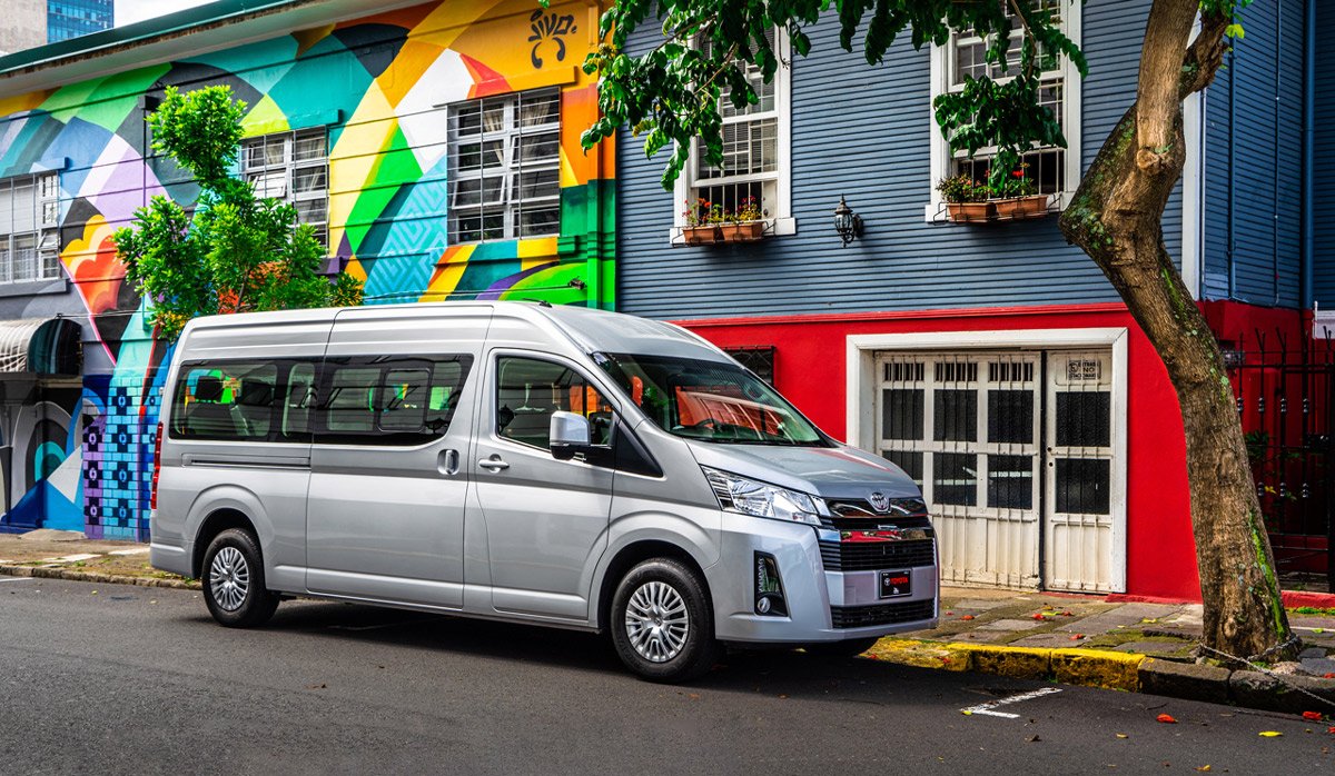 "Modern air-conditioned Liberia Airport Shuttle van providing reliable Liberia Airport Transfer service in Guanacaste, Costa Rica"
